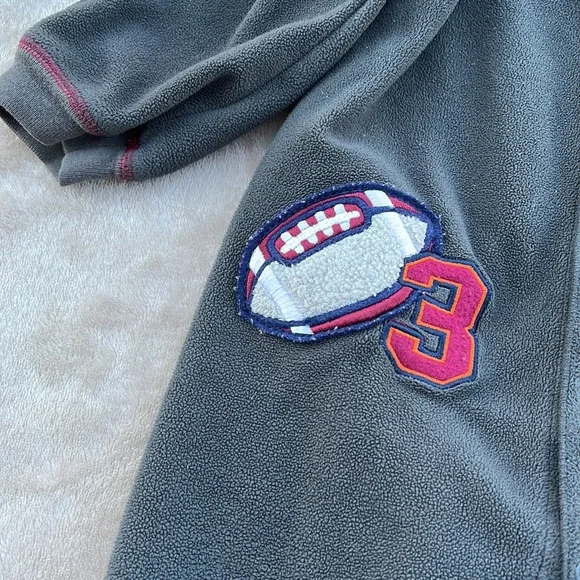 Carter’s Button-Down Fleece Body Suit, Size 18 Months - Picture 3 of 12